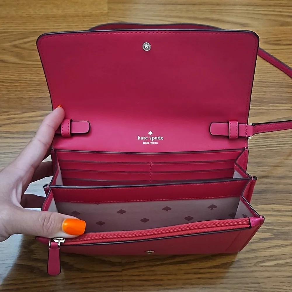 Kate Spade Crossbody Wallet Purse - Picture 10 of 16